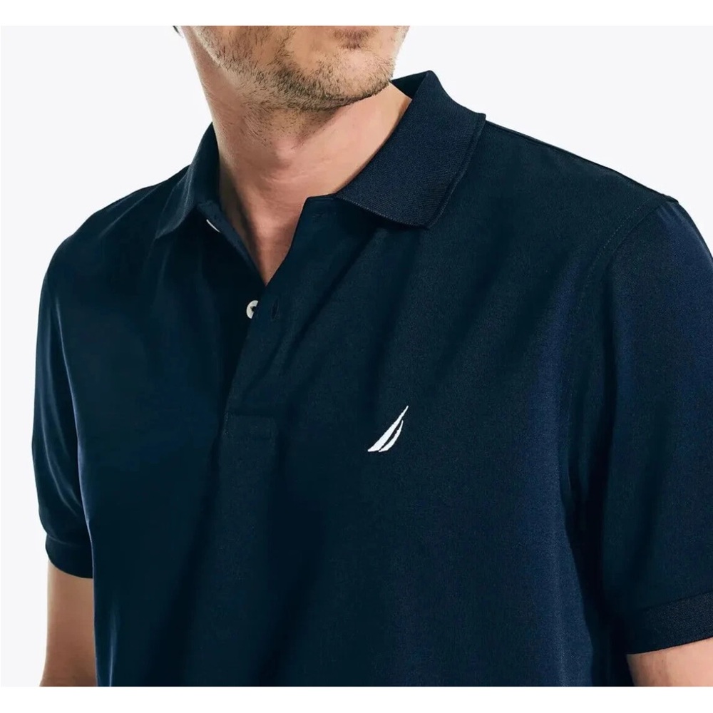 NWT Nautica Mens Navtech  Wicking Short Sleeve Performance Polo Shirt xxl